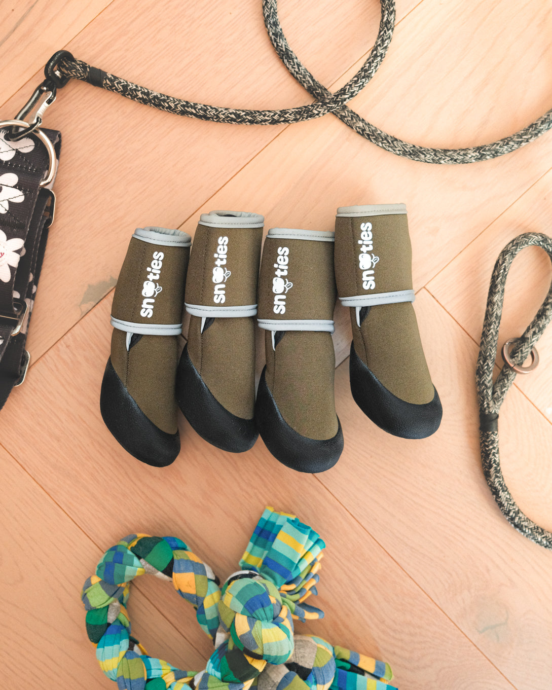 Snooties Original Booties - Pickle Green