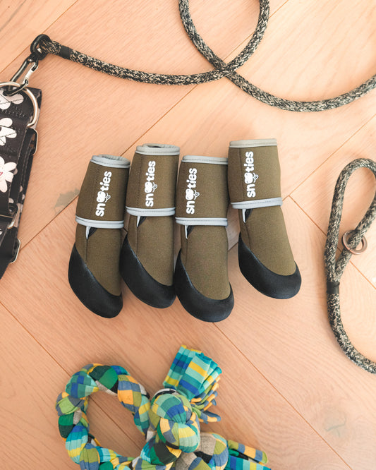 Snooties Original Booties - Pickle Green