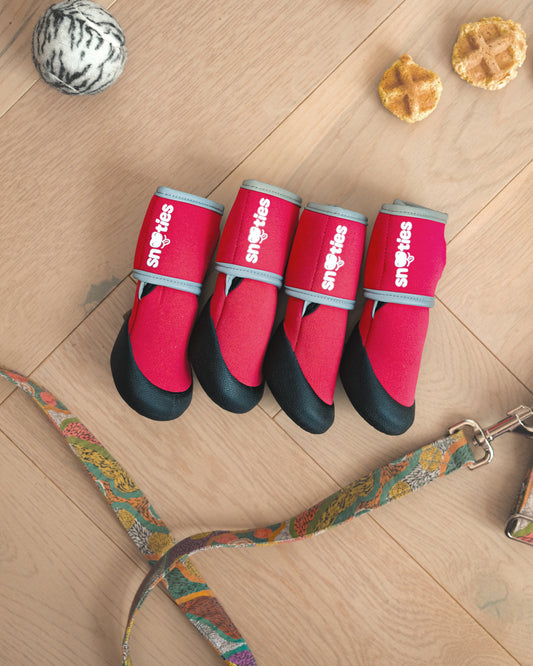 *Pre-Order* Snooties Original Booties - Ruby Red