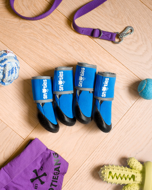 Snooties Original Booties - Blueberry Blue