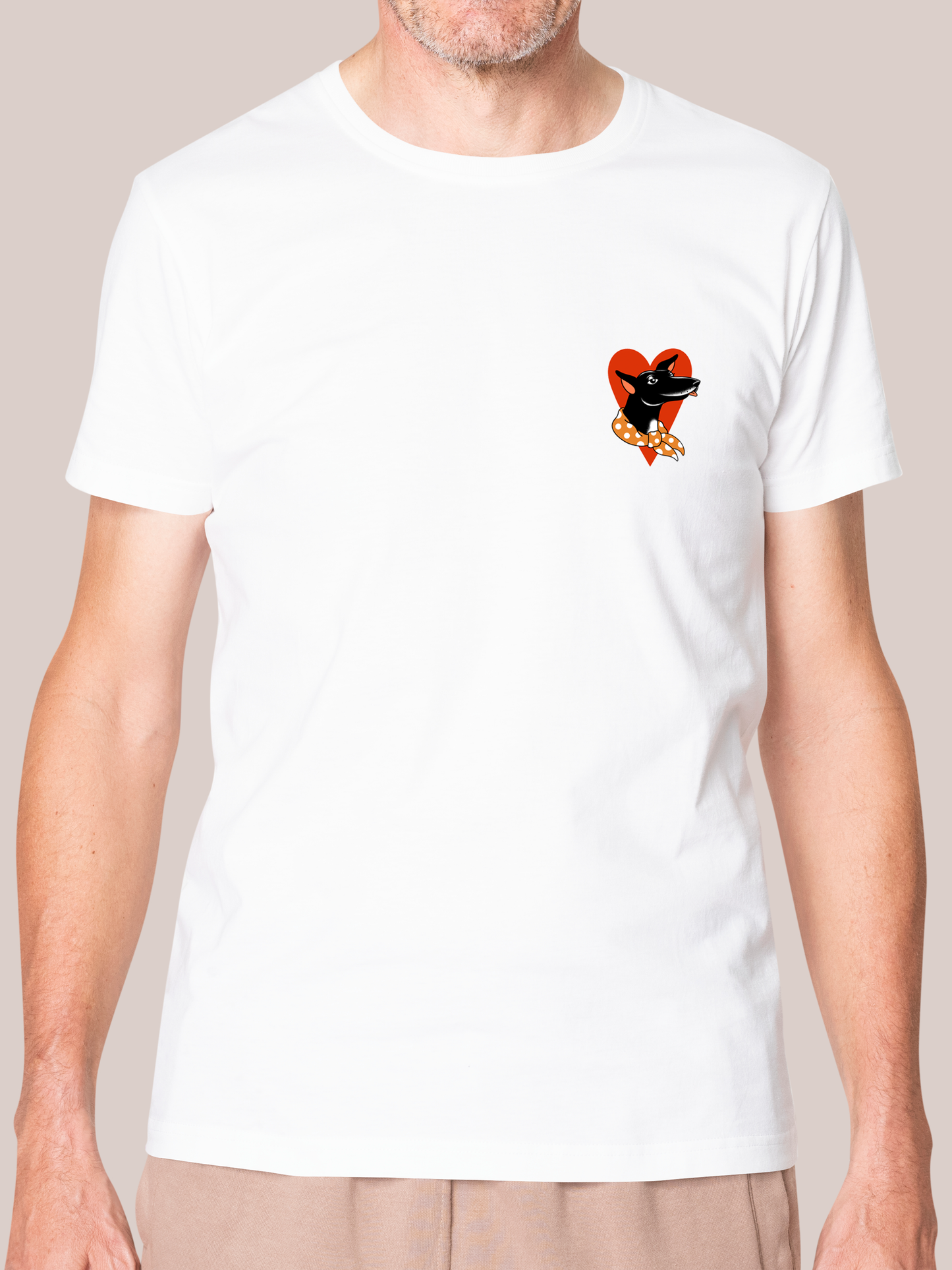 Snooties x Amber Jane Tattoo T-shirt 'Only Dogs, Race Dogs'